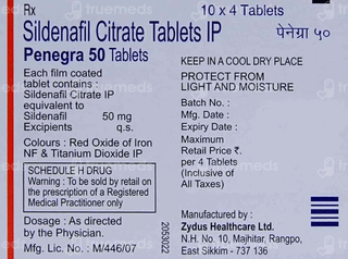 Penegra 50 Mg Tablet 2